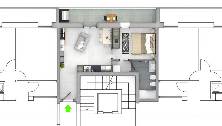 Appartamento in vendita subbiano arezzo